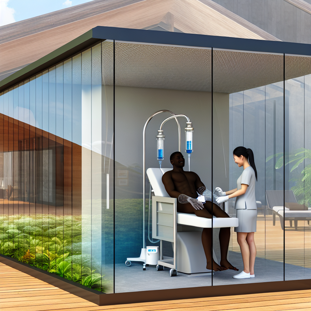 Innovative ozone therapy at Magic Life Clinic.